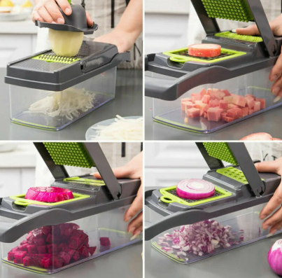 7-in-1 Multifunctional Vegetable Slicer & Dicer