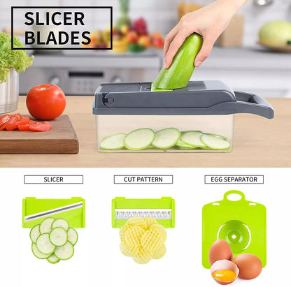 Pro Multifunctional Vegetable Chopper 14 in 1