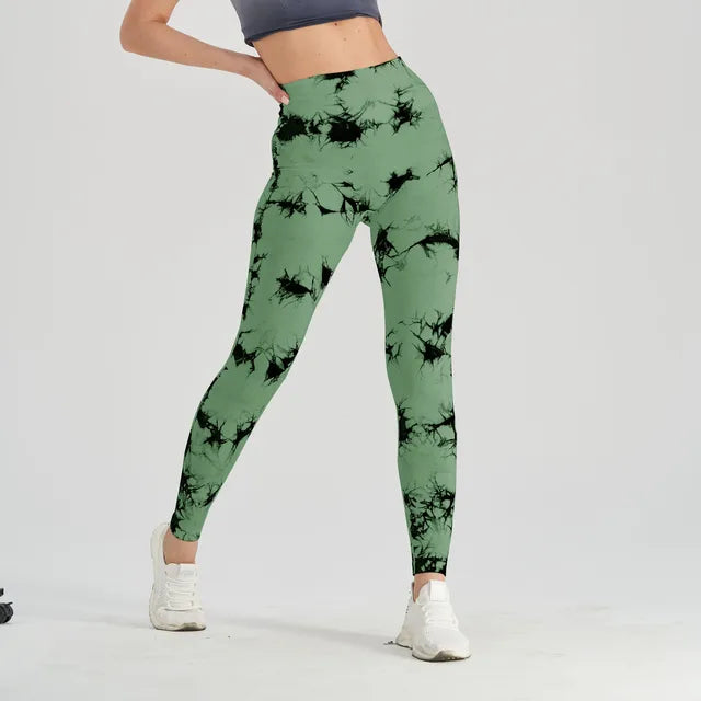 Legendary Leggings Seamless Tie Dye