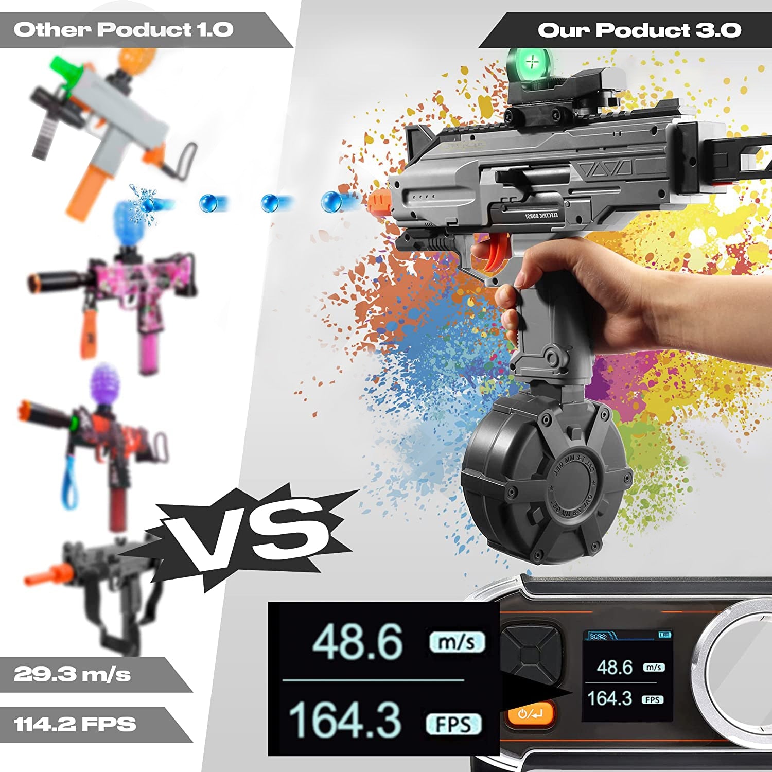 Gel Blaster battle Turf Ammunition