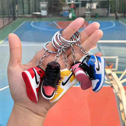 Basketball Sneaker Key Chain