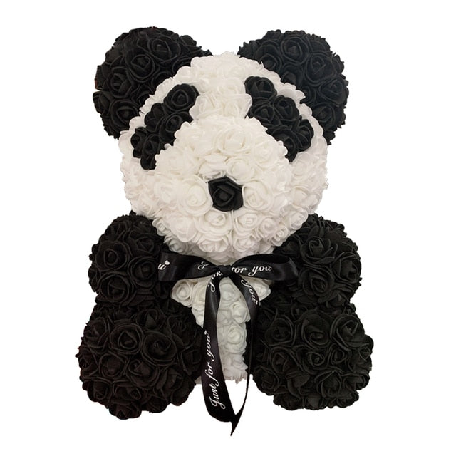 Care Heart Rose Bear