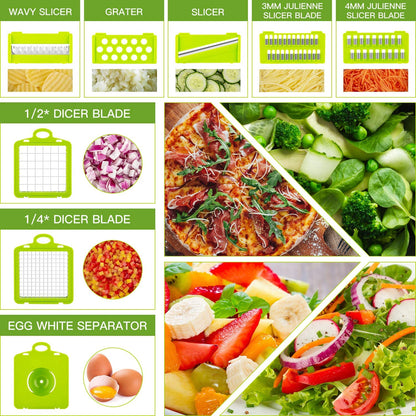 Pro Multifunctional Vegetable Chopper 14 in 1