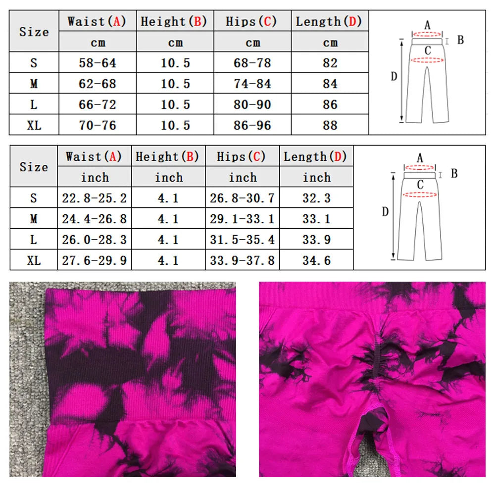 Legendary Leggings Seamless Tie Dye
